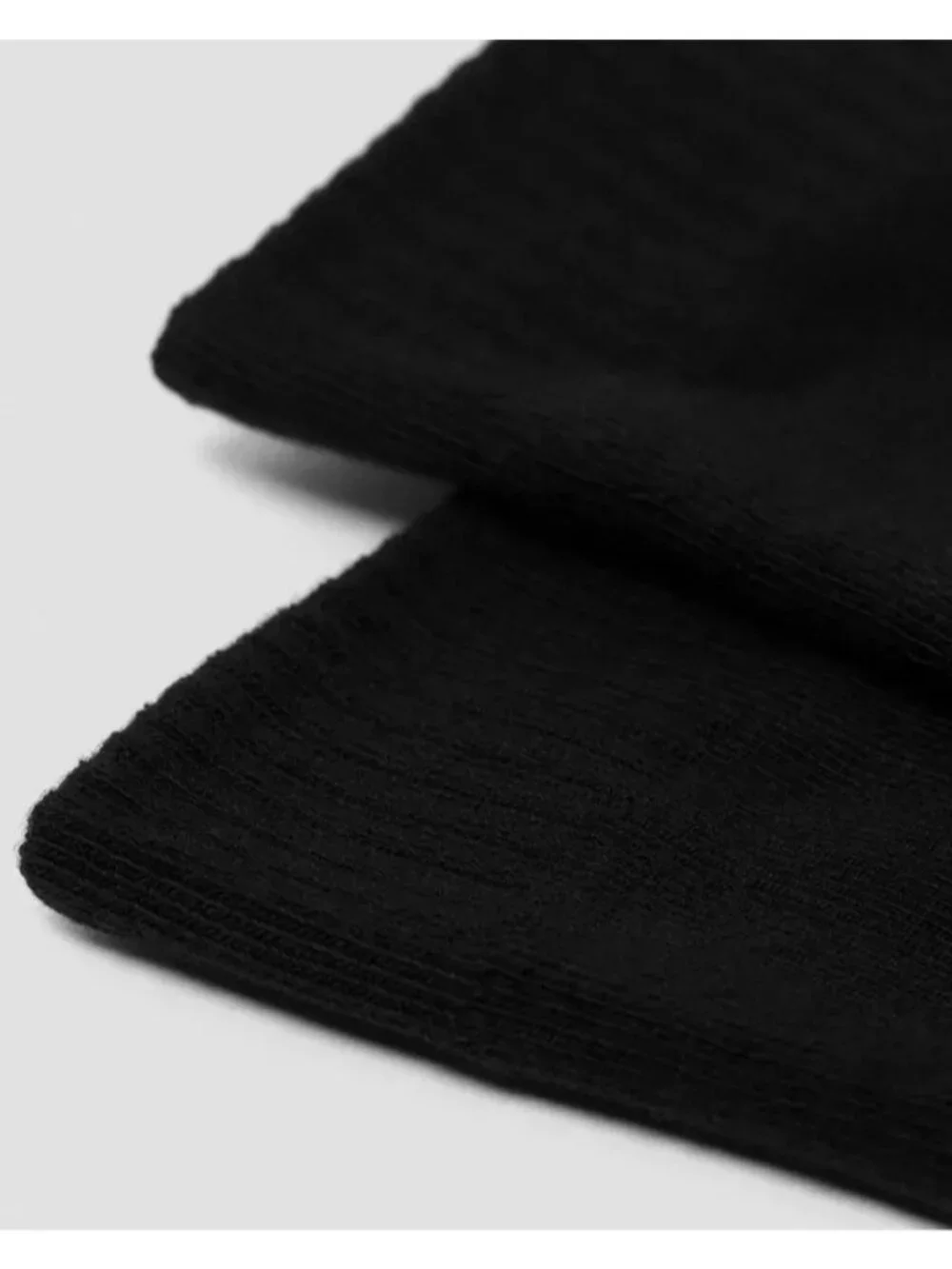 Dr. Martens The Double Doc Sock Crew Socks Black 1 Pair Size S/M new
